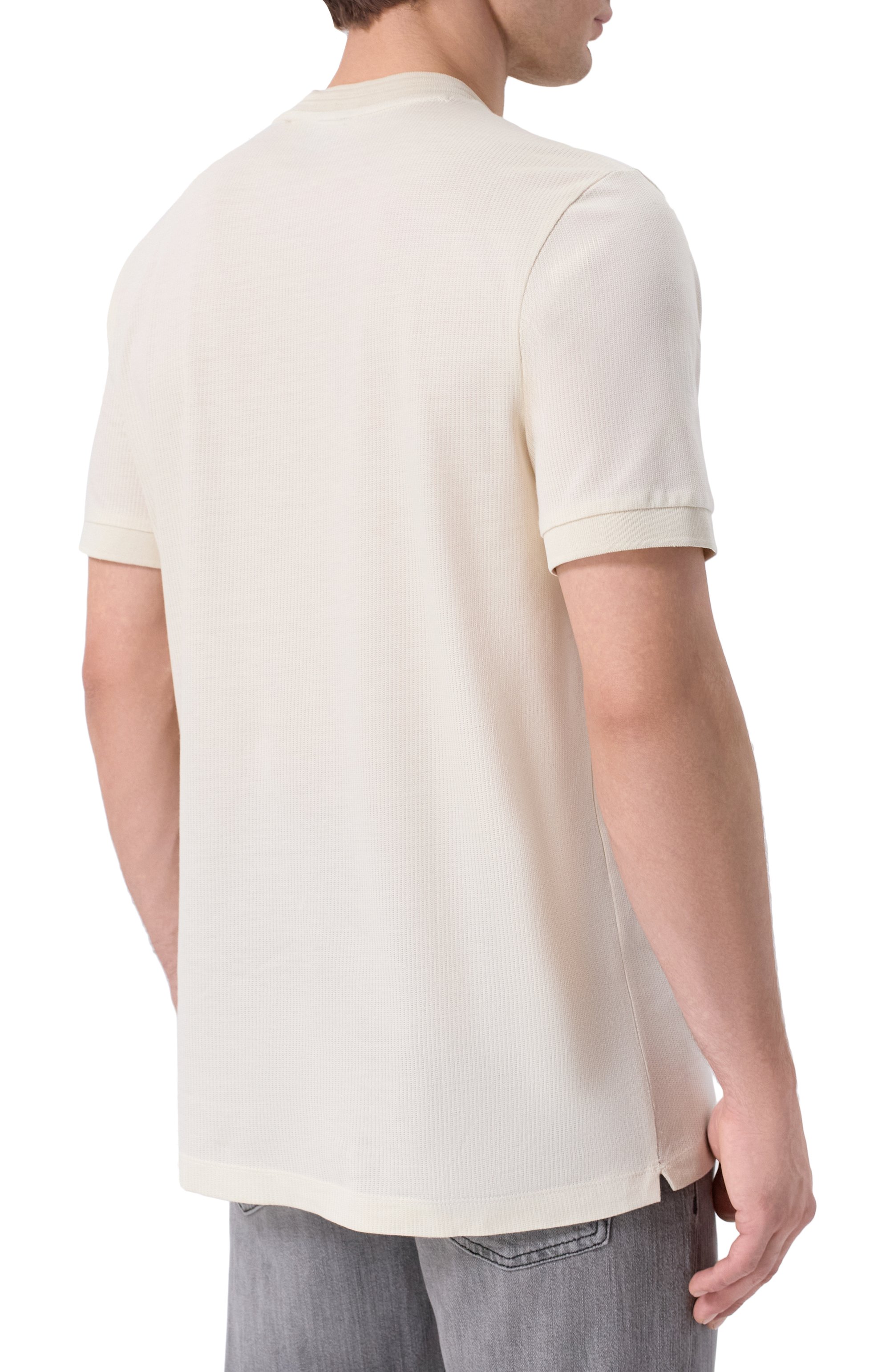 Футболка из хлопка и лиоцелла BOSS, арт. 50554626, фото 4