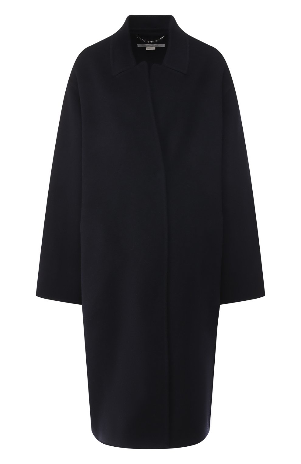 Шерстяное пальто STELLA MCCARTNEY темно-синего цвета по цене 118000 руб., арт. 548701/SMB09, фото 1 Шерстяное пальто STELLA MCCARTNEY, арт. 548701/SMB09, фото 1
