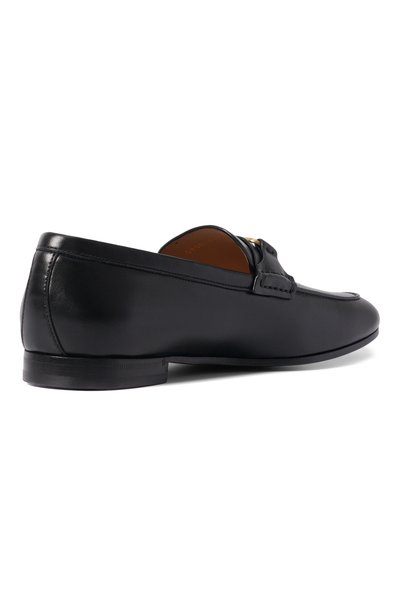 Кожаные лоферы vlogo VALENTINO черного цвета по цене 113000 руб., арт. 9W2S0QD5/EJC, фото 5 Кожаные лоферы vlogo VALENTINO, арт. 9W2S0QD5/EJC, фото 5