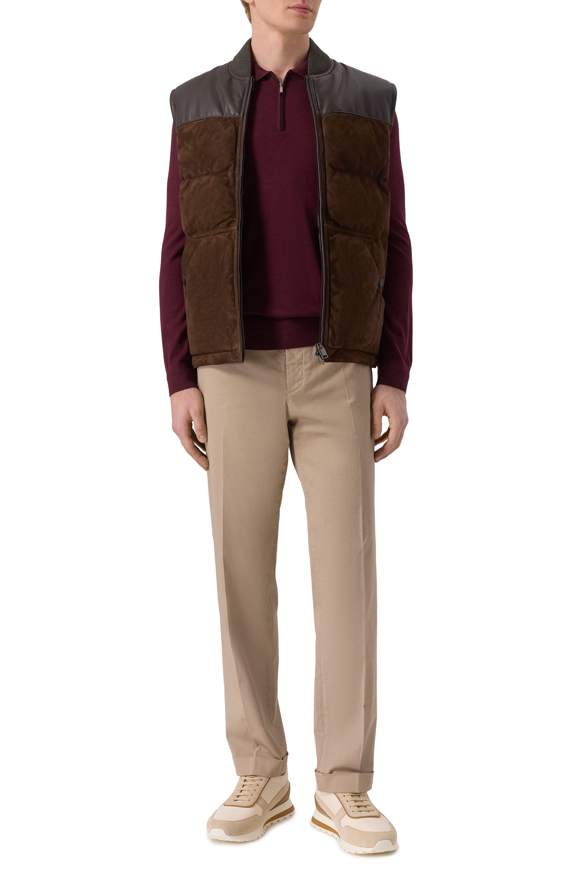 Поло из шерсти и шелка ZILLI, арт. KZP001M0230VLSB00, фото 2