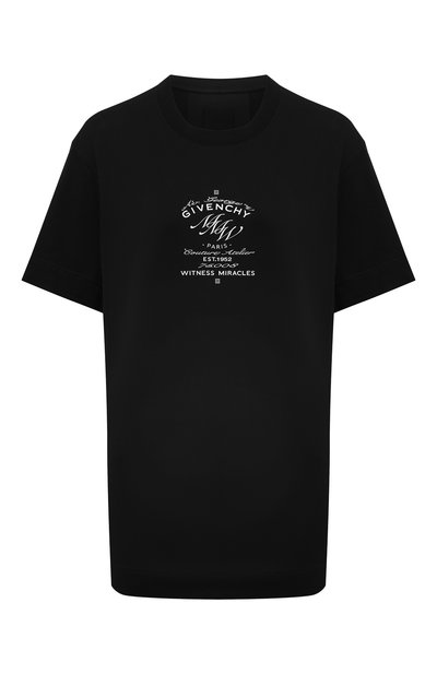 Женская хлопковая футболка GIVENCHY, арт. BW707Z3Z78