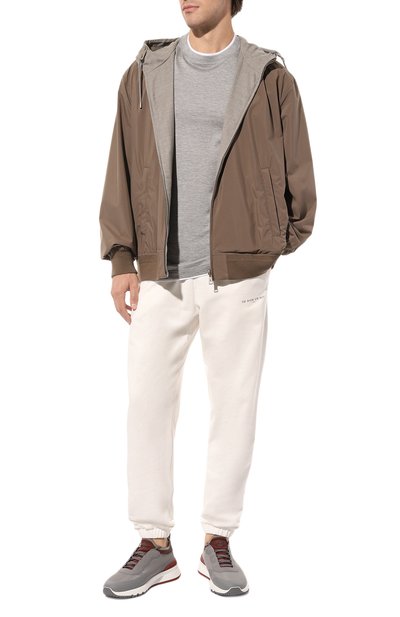 Футболка из шелка и хлопка BRUNELLO CUCINELLI, арт. MTS377427, фото 2