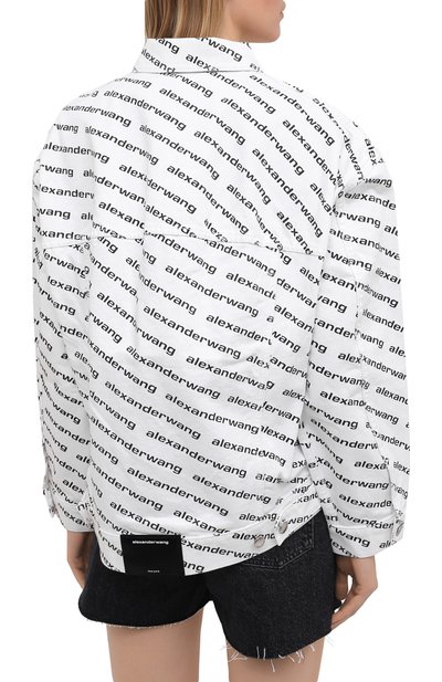 Джинсовая куртка ALEXANDER WANG черно-белого цвета по цене 82650 руб., арт. 4DC1212891, фото 4 Джинсовая куртка ALEXANDER WANG, арт. 4DC1212891, фото 4