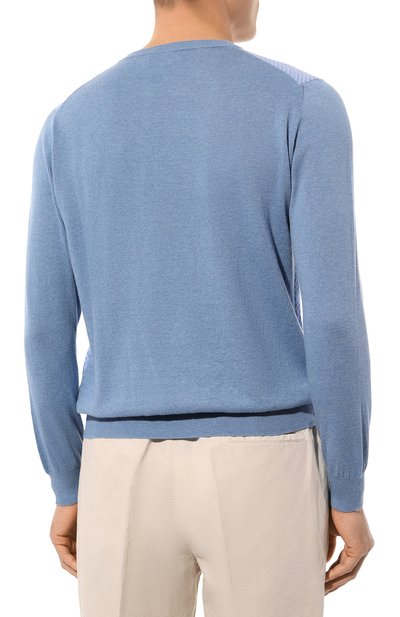 Хлопковый джемпер CANALI, арт. C0012/MK02060, фото 4