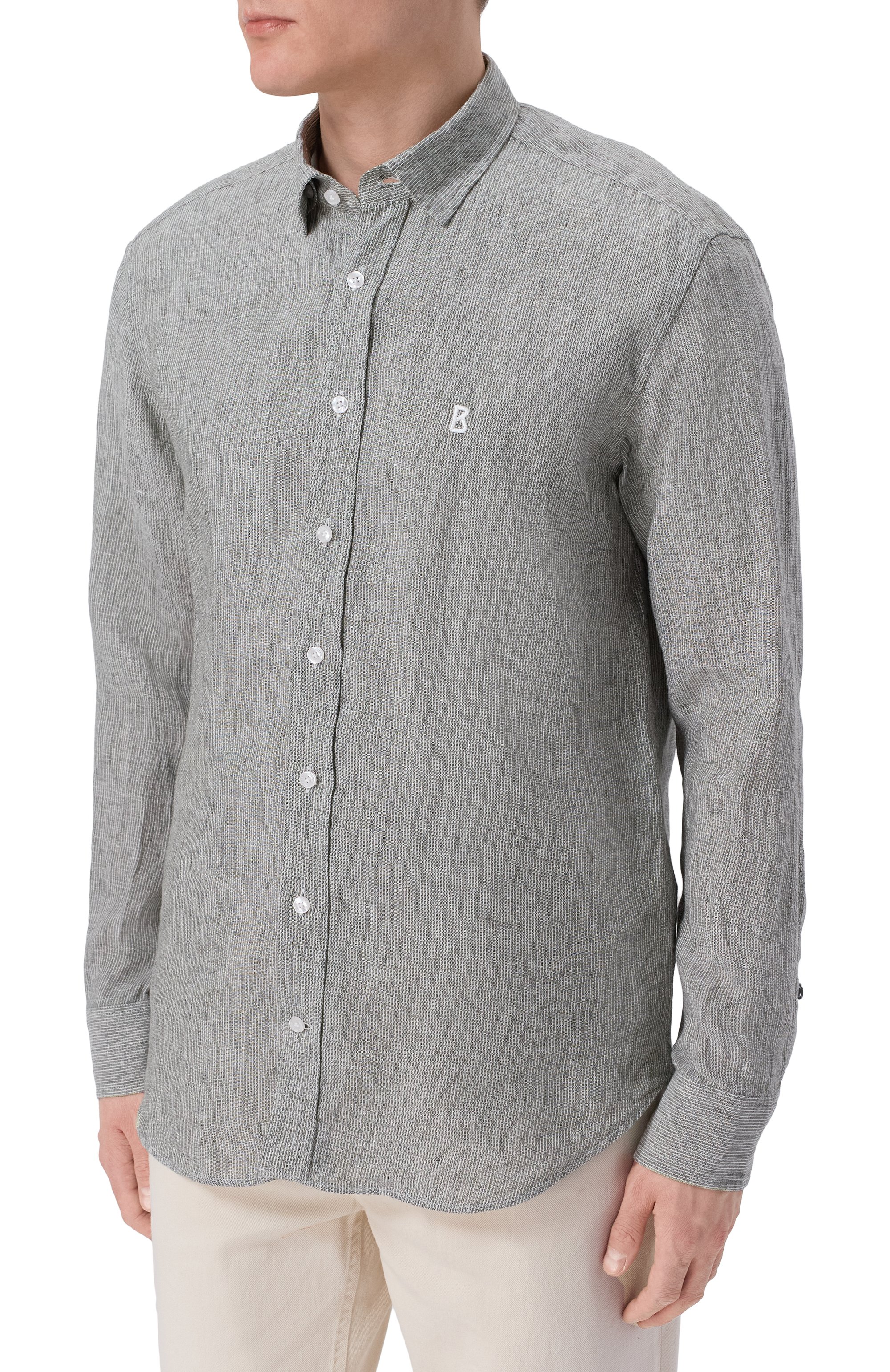 Льняная рубашка BOGNER, арт. 58848064, фото 3