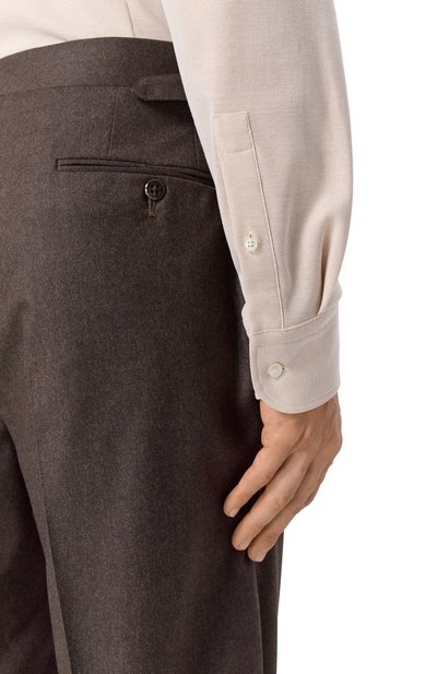 Хлопковая рубашка BOSS, арт. 50527675, фото 5