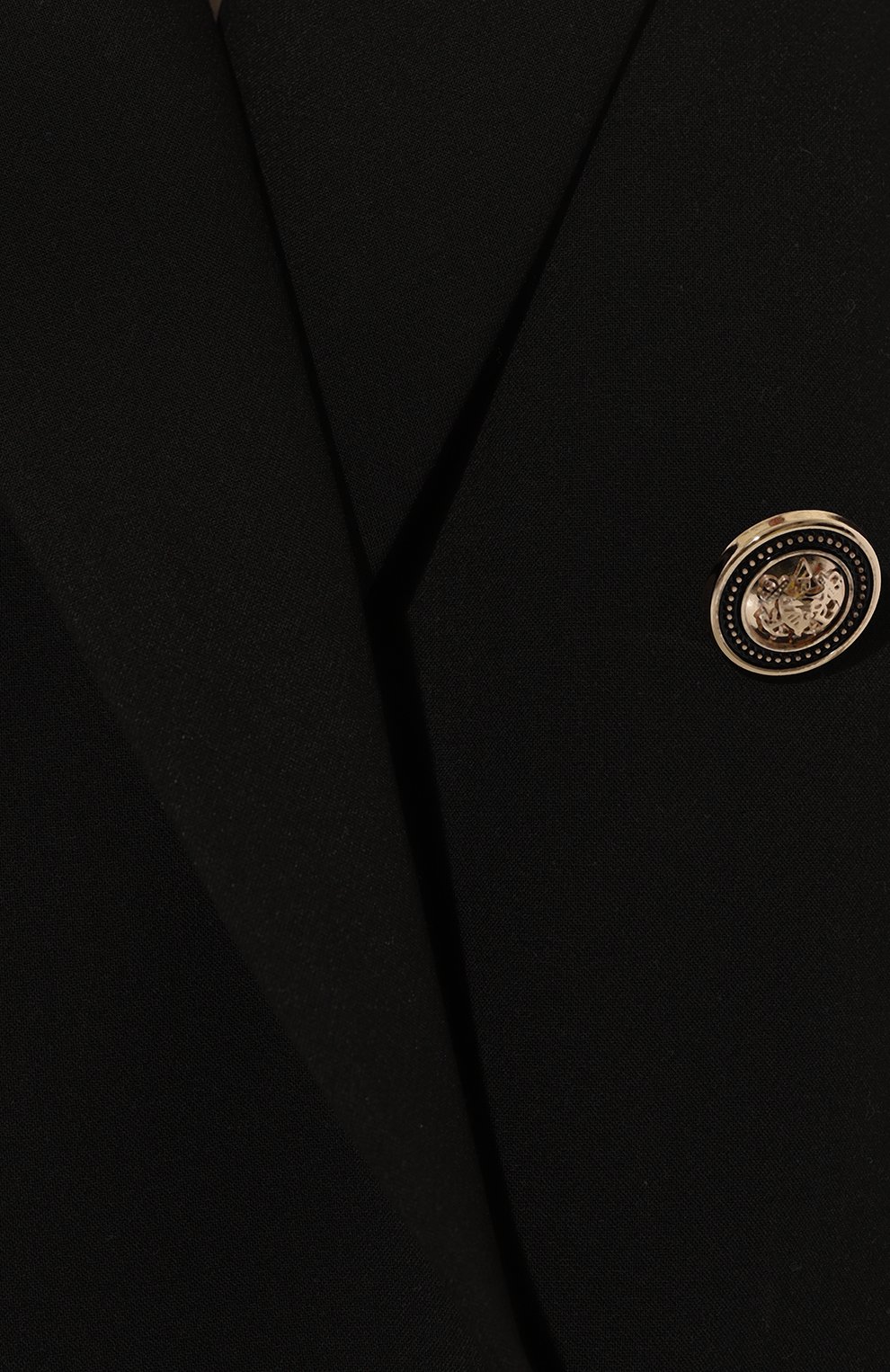 Жакет из вискозы SEVEN LAB черного цвета по цене 25410 руб., арт. SJK2.02.900.351, фото 5 Жакет из вискозы SEVEN LAB, арт. SJK2.02.900.351, фото 5