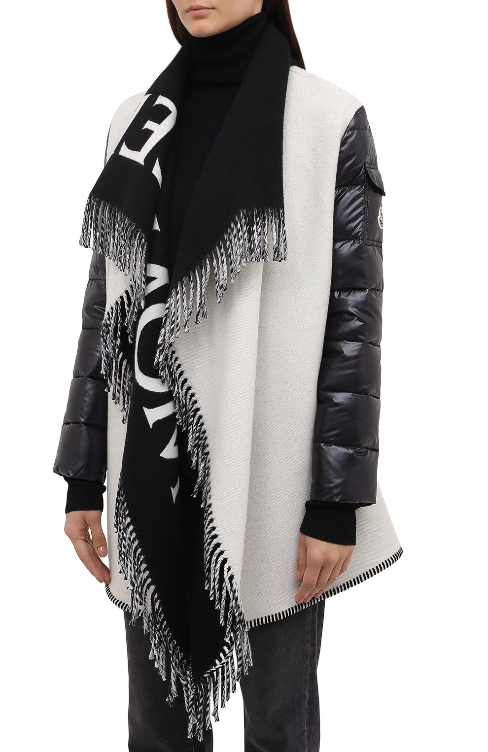 Шерстяное пончо MONCLER, арт. F2-093-3G507-00-A0145, фото 3