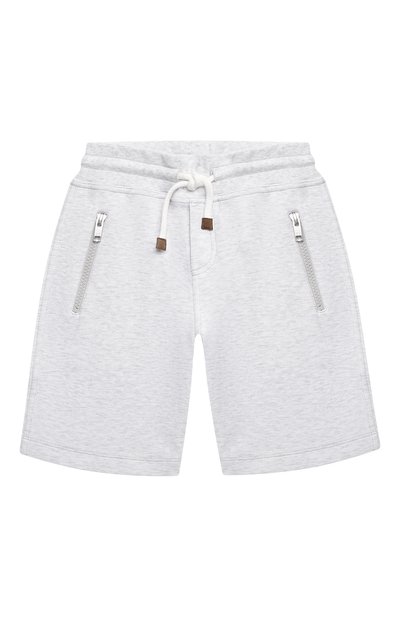 Хлопковые шорты BRUNELLO CUCINELLI, арт. BD874E389A, фото 1