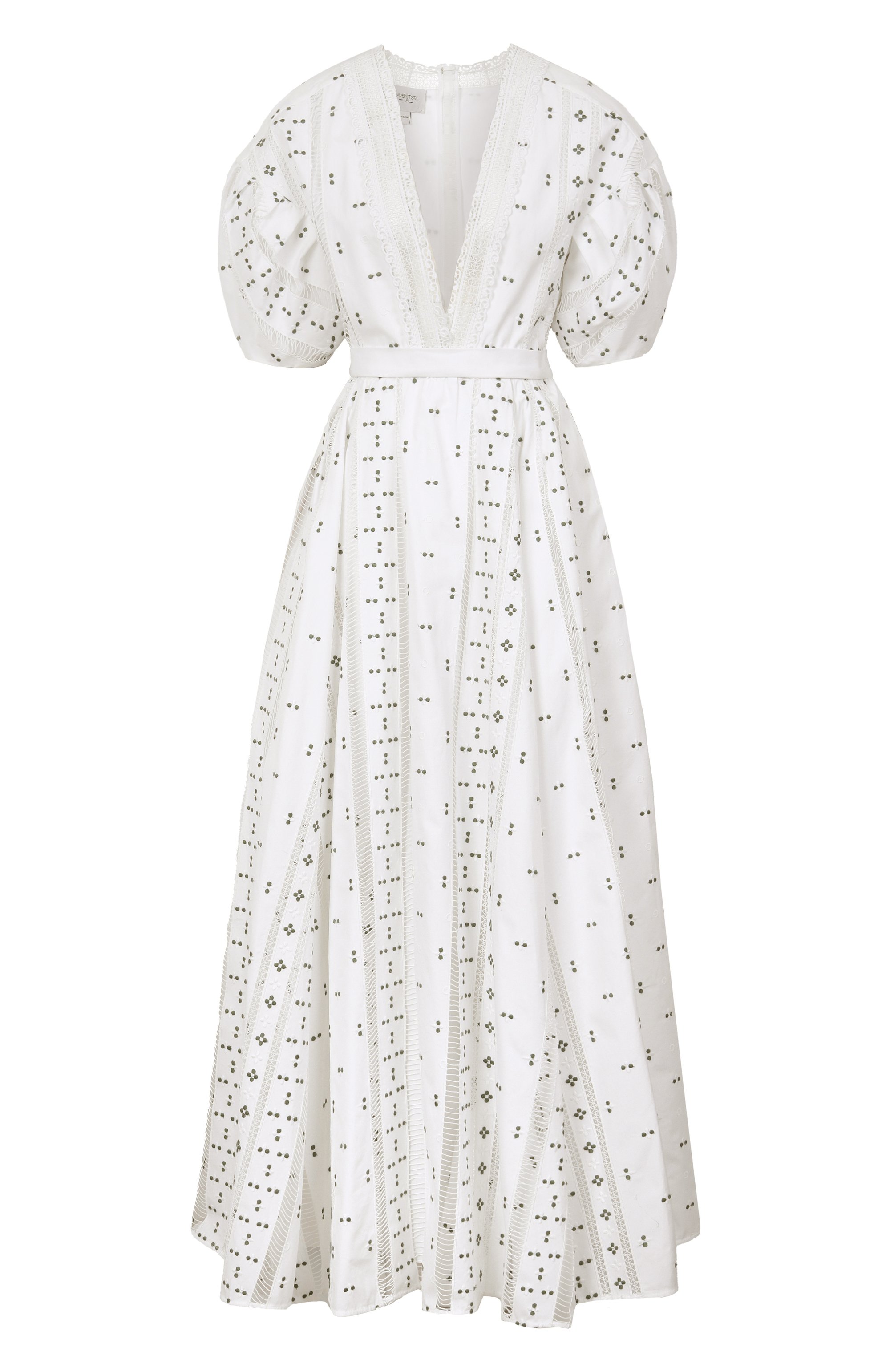 Хлопковое платье GIAMBATTISTA VALLI, арт. 25SSPVTE5130-40EMB, фото 1