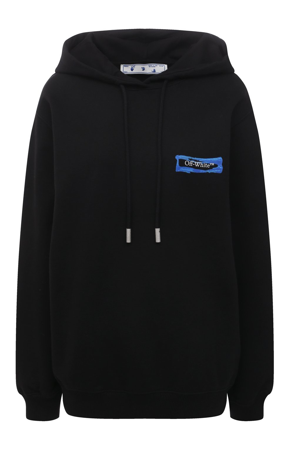 Хлопковое худи OFF-WHITE, арт. 0WBB035F21JER007, фото 1