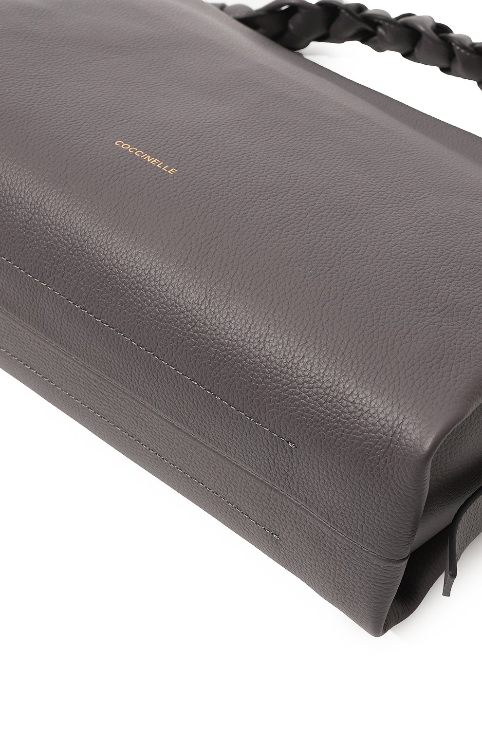 Сумка boheme medium COCCINELLE серого цвета по цене 46200 руб., арт. E1 M50 19 02 01, фото 3 Сумка boheme medium COCCINELLE, арт. E1 M50 19 02 01, фото 3