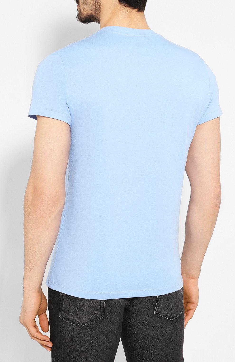 Хлопковая футболка BALMAIN, арт. TH01601/I332, фото 4