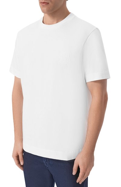 Хлопковая футболка BOSS, арт. 50560328, фото 3