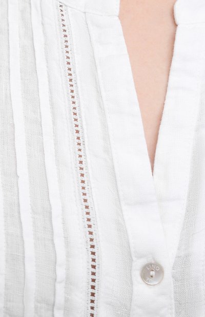 Льняная блузка 120% LINO, арт. T0W19G1/B317/000, фото 5