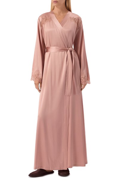 Шелковый халат I.D. SARRIERI, арт. L4874, фото 2