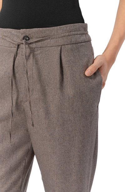 Брюки из шерсти и кашемира LOULOU DE SAISON, арт. HARLEM, фото 5