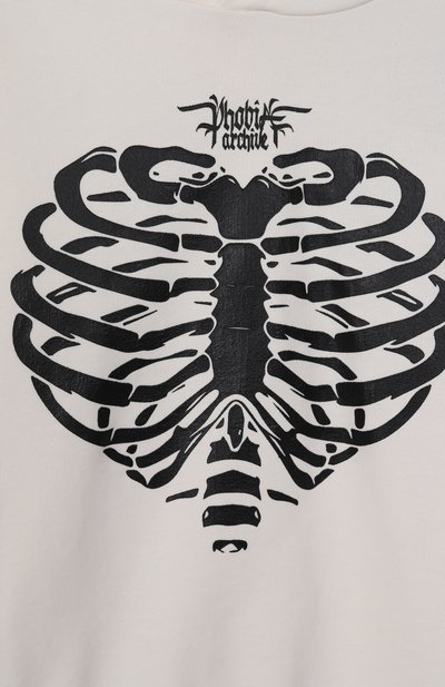 Хлопковое худи PHOBIA ARCHIVE, арт. PHK00779, фото 3