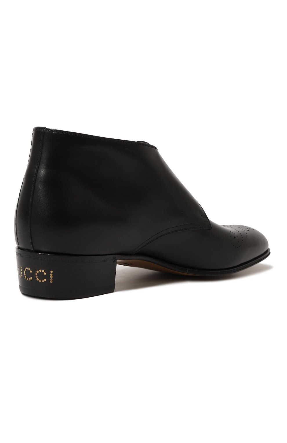 Кожаные ботинки GUCCI, арт. 596921 06F00, фото 5