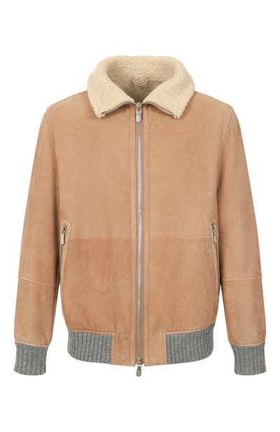 Мужская дубленка из овчины BRUNELLO CUCINELLI, арт. MPMTU1737