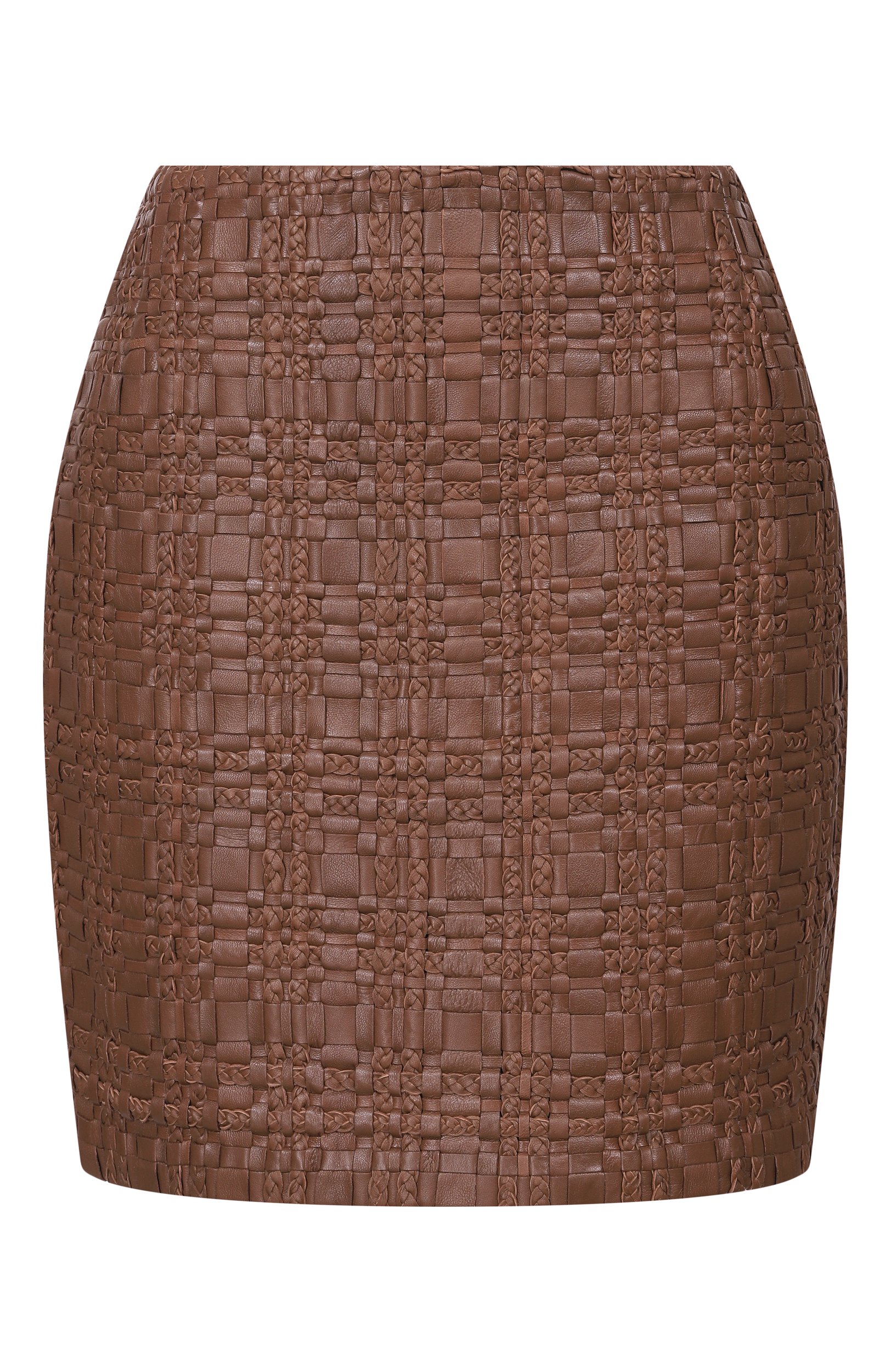 Кожаная юбка 12 STOREEZ,  арт. 140439, фото 1