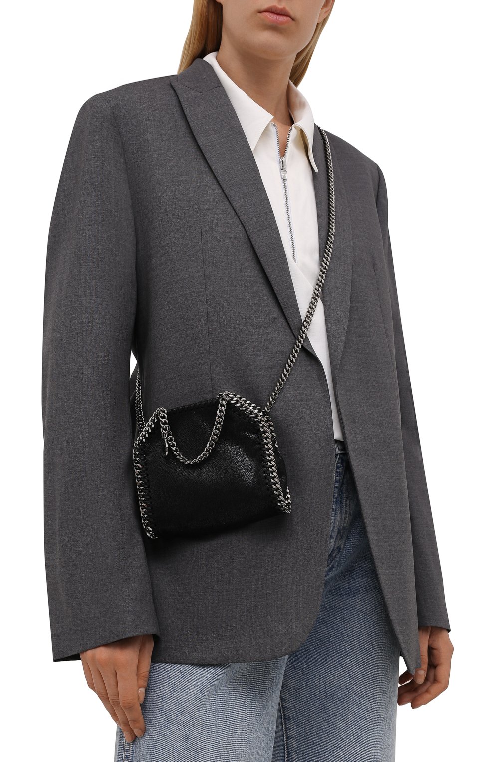 Сумка falabella STELLA MCCARTNEY черного цвета по цене 66800 руб., арт. 700227/W9132, фото 5 Сумка falabella STELLA MCCARTNEY, арт. 700227/W9132, фото 5
