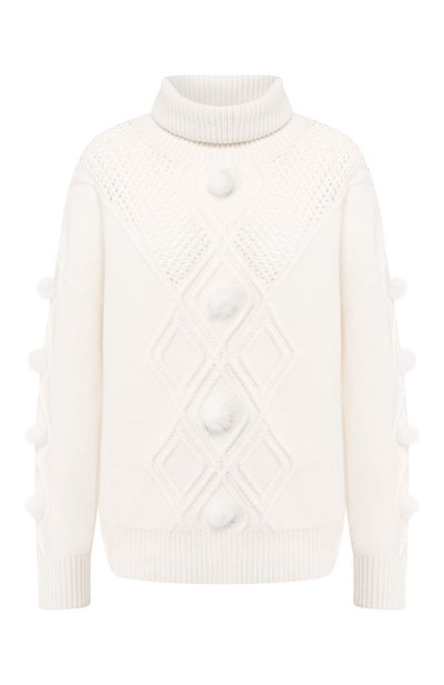 Свитер с отделкой из меха норки MAX AND MOI, арт. H19BAMB0U, фото 1