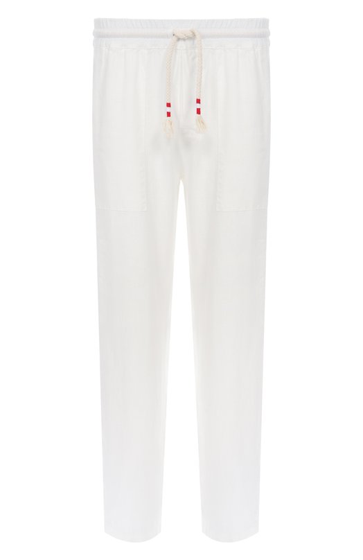 Льняные брюки MC2 Saint Barth STBM CALAIS/01896H Белый STBM CALAIS/01896H