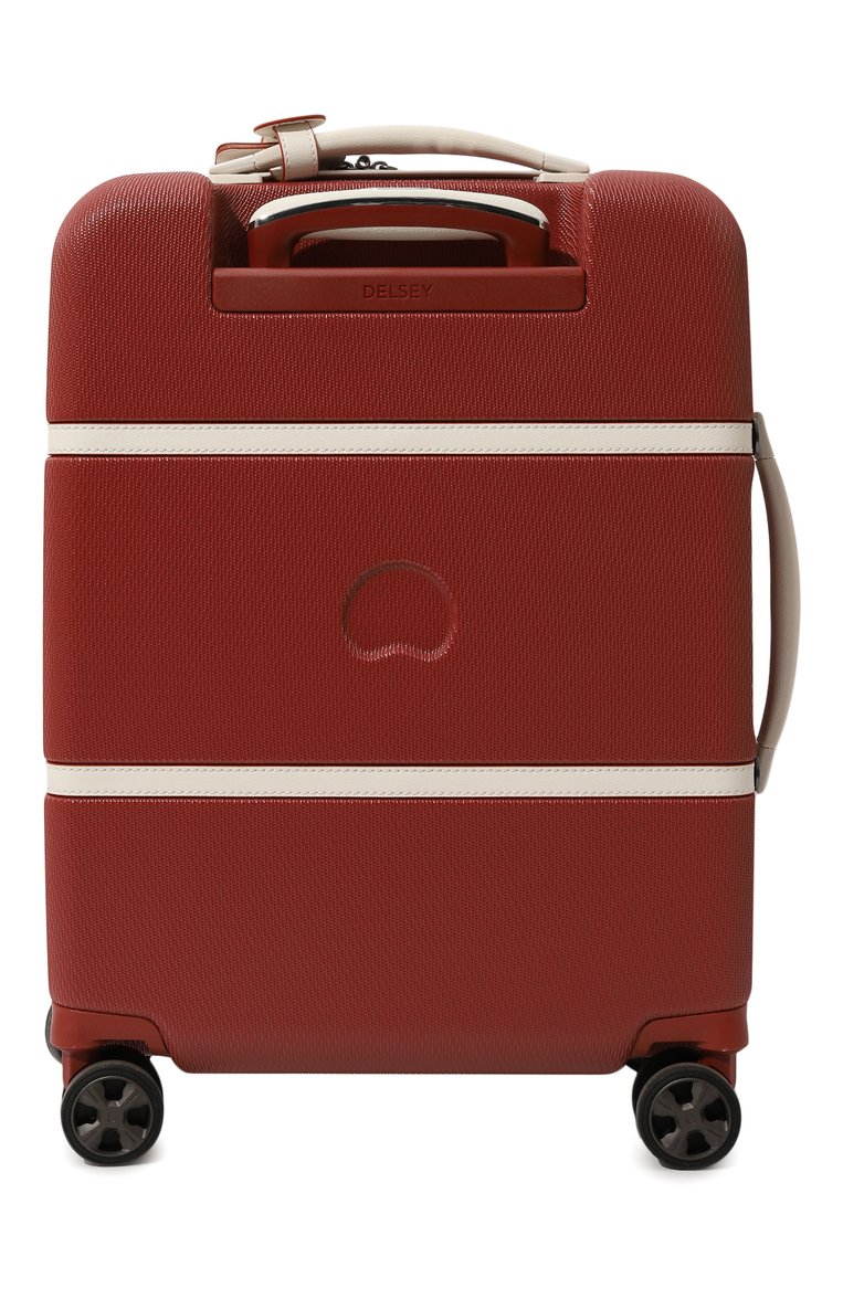 Женский чемодан chatelet air 2.0 slim small DELSEY темно-оранжевого цвета, арт. 00167680335RG | Фото 6 (Материал: Пластик; Размер: small)