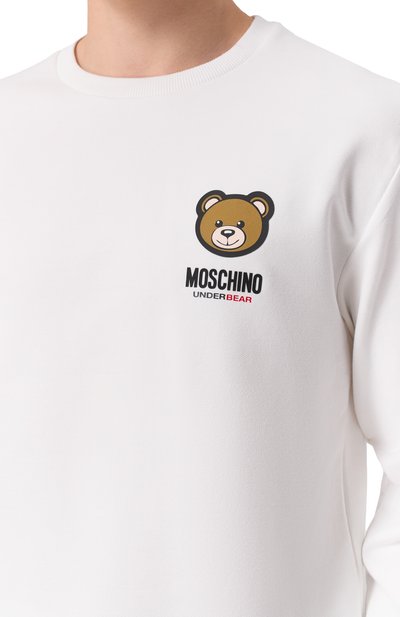 Хлопковый свитшот MOSCHINO, арт. A1788/4409, фото 5