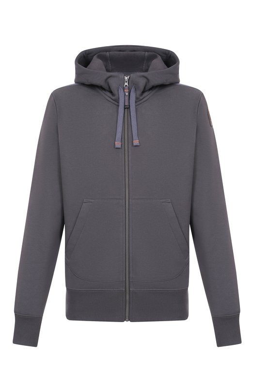 Хлопковая толстовка Parajumpers 25WMPMFLEY24 Серый 25WMPMFLEY24