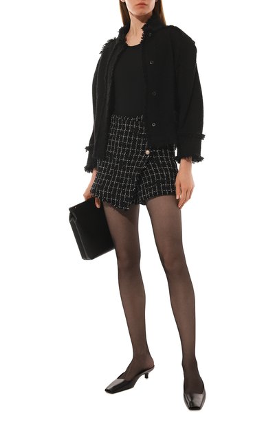 Юбка-шорты из хлопка и вискозы PINKO, арт. 100407-A0I0, фото 2