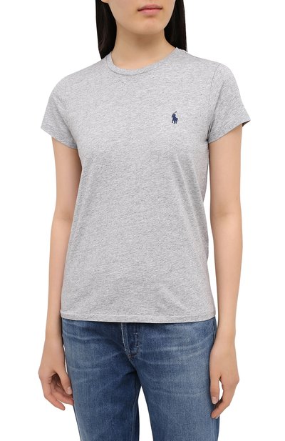 Хлопковая футболка POLO RALPH LAUREN, арт. 211734144, фото 3