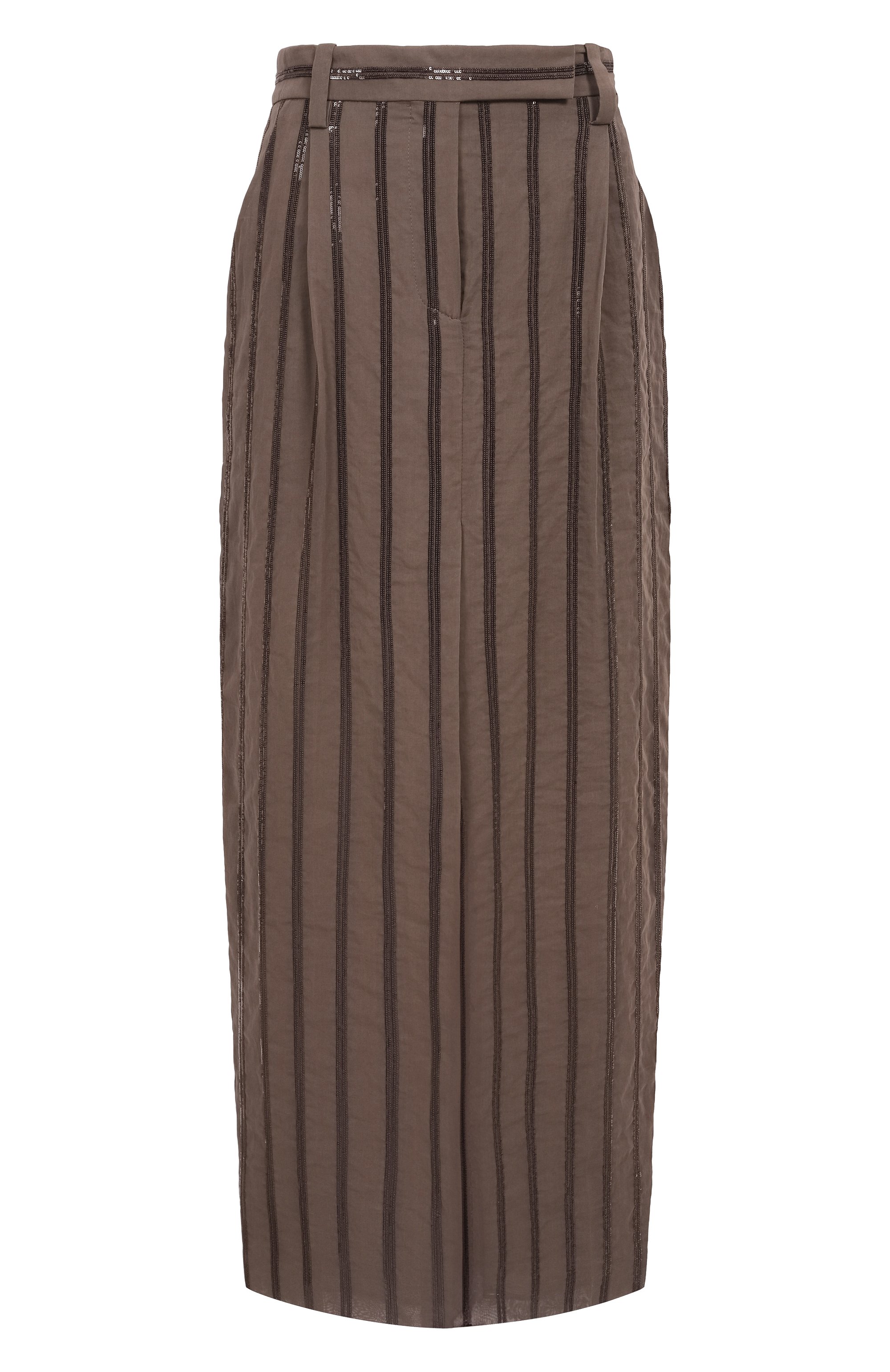 Хлопковая юбка BRUNELLO CUCINELLI, арт. MH911G3786, фото 1