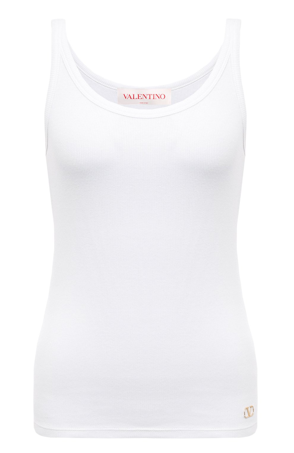Хлопковая майка VALENTINO, арт. 3B3MC01C81J, фото 1