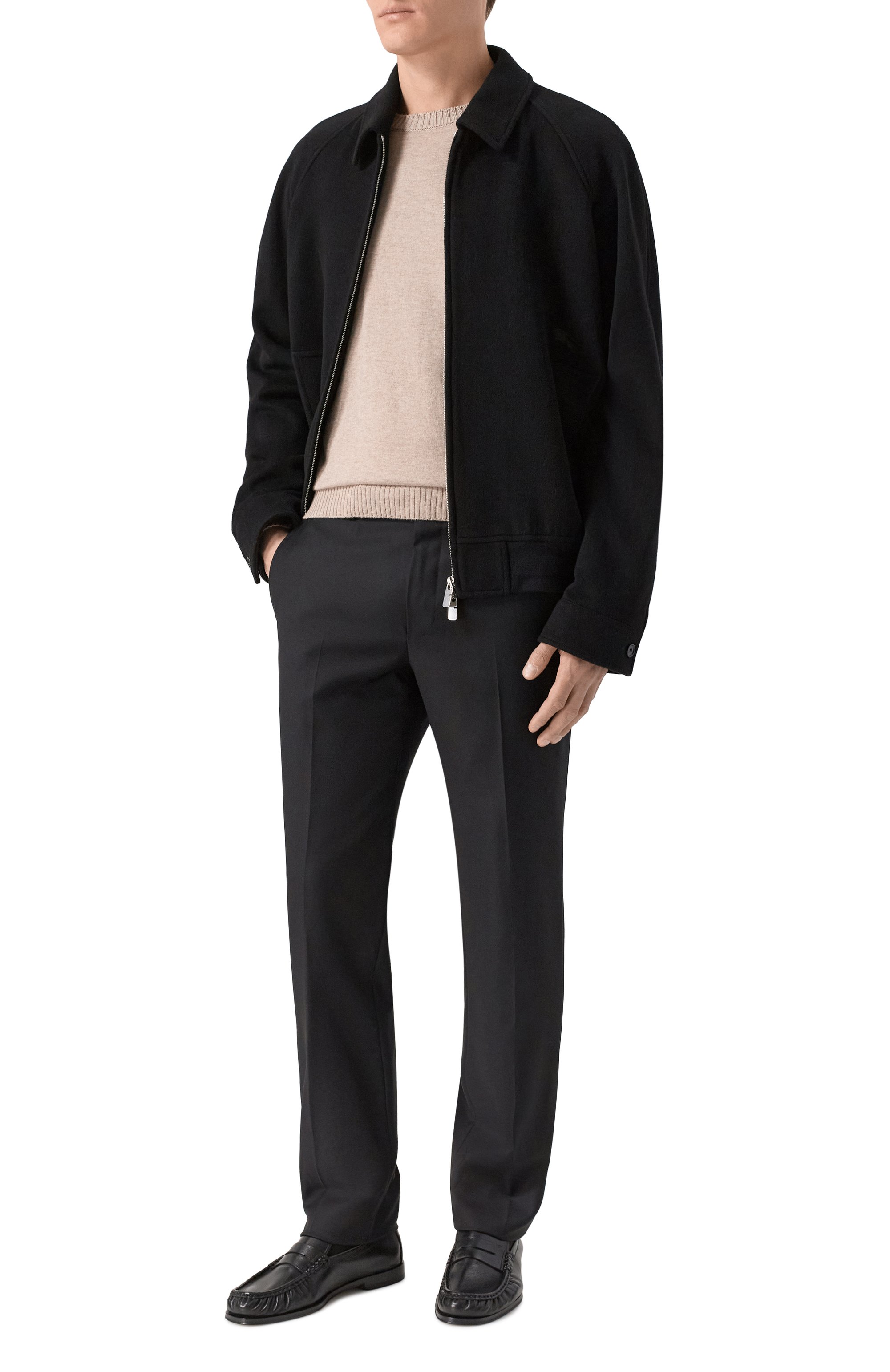 Кожаные пенни-лоферы H`D`S`N BARACCO, арт. HUG0.P.0*/NAPPA, фото 2