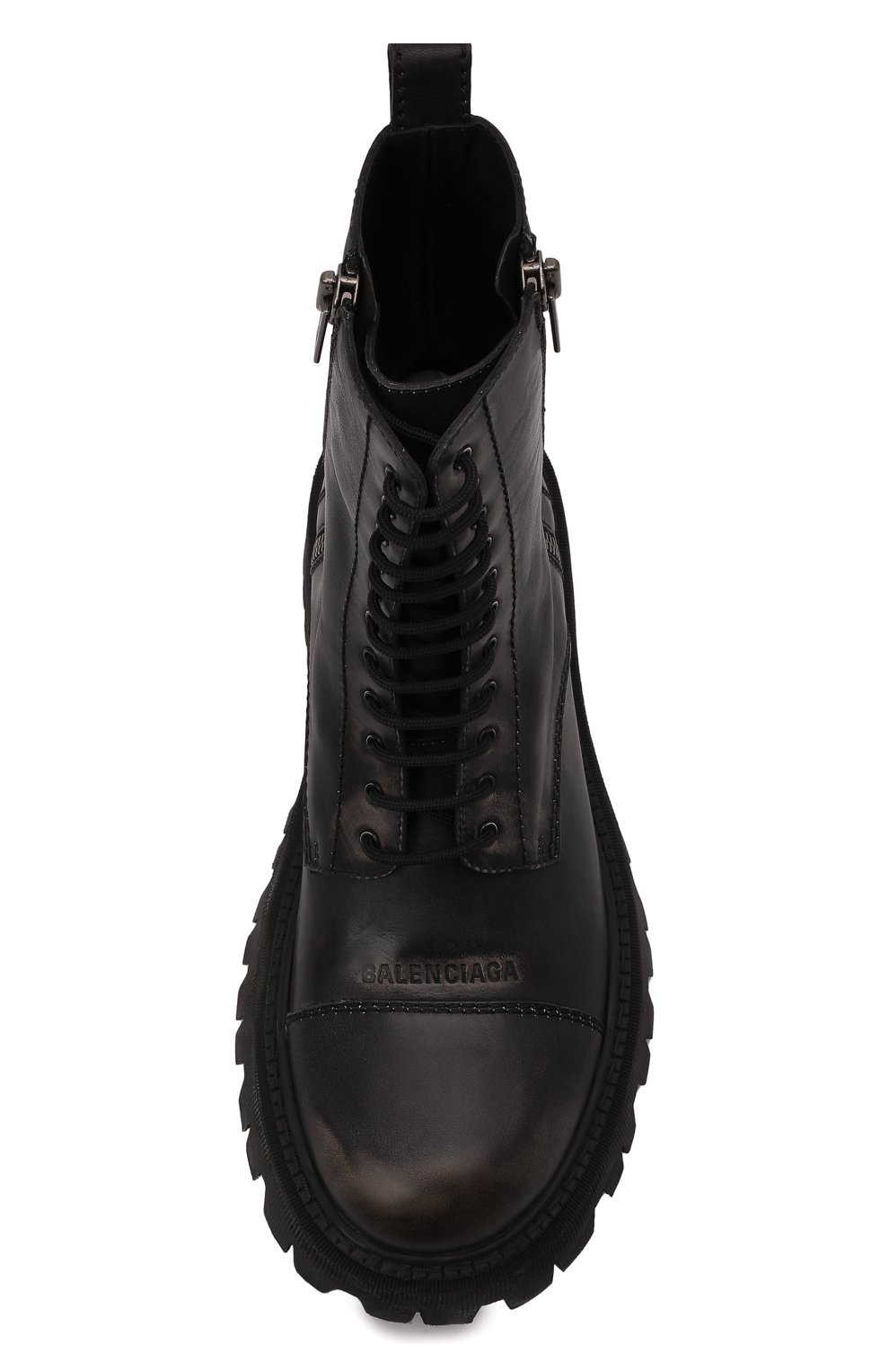 Кожаные ботинки tractor BALENCIAGA, арт. 670983/WBCP1, фото 5