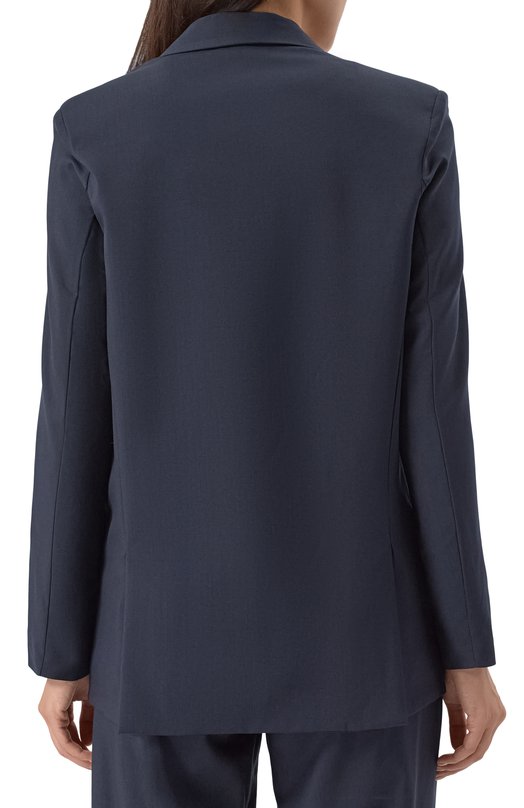 Шерстяной жакет Albus Lumen AL.RT25.001.CLASSICBLAZER.W00L Синий  AL.RT25.001.CLASSICBLAZER.W00L Фото 4