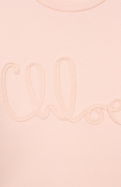 Хлопковая футболка CHLOÉ, арт. C20858, фото 3
