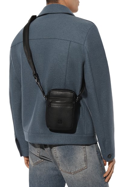 Сумка HUGO черного цвета по цене 16000 руб., арт. 50512092, фото 2 Сумка HUGO, арт. 50512092, фото 2