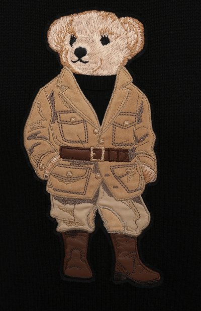 Кашемировый пуловер RALPH LAUREN черного цвета по цене 173000 руб., арт. 290851000, фото 5 Кашемировый пуловер RALPH LAUREN, арт. 290851000, фото 5