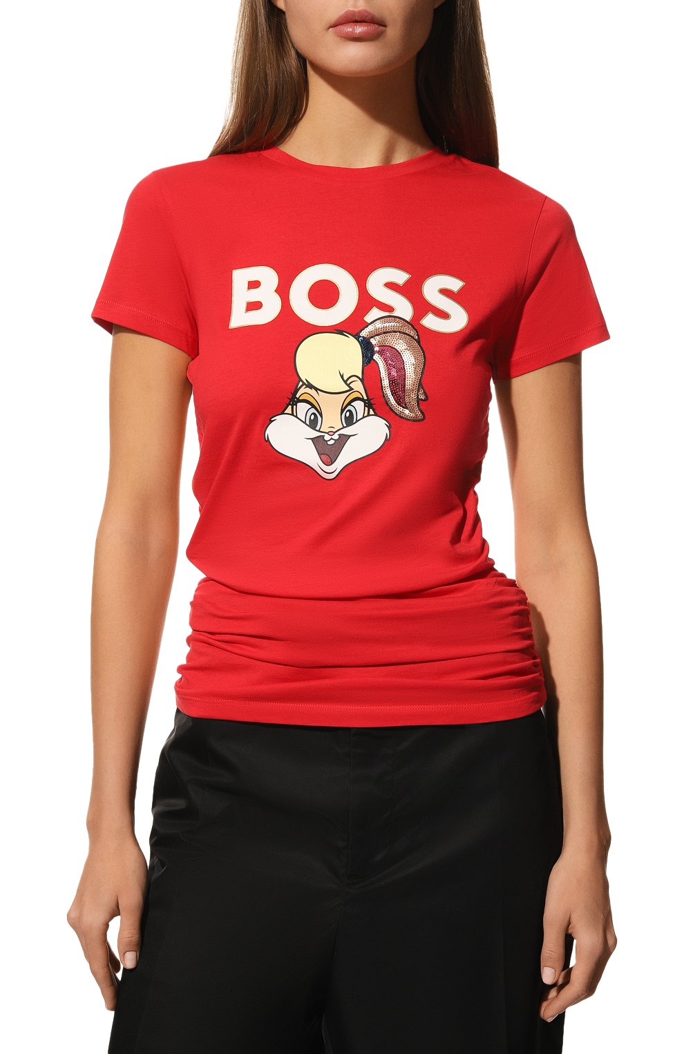 Хлопковая футболка looney tunes x boss BOSS, арт. 50484941, фото 3