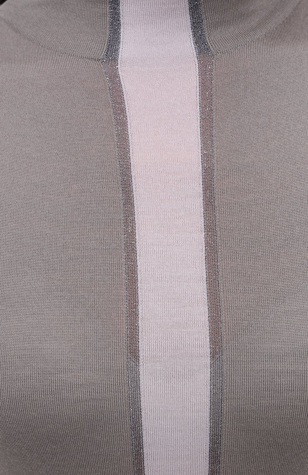 Шерстяной топ LORENA ANTONIAZZI светло-серого цвета по цене 31050 руб., арт. A20107TM009/247, фото 5 Шерстяной топ LORENA ANTONIAZZI, арт. A20107TM009/247, фото 5
