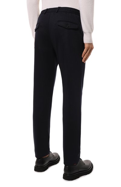 Брюки WINDSOR темно-синего цвета по цене 38000 руб., арт. FL0M0-J2/10010263, фото 4 Брюки WINDSOR, арт. FL0M0-J2/10010263, фото 4