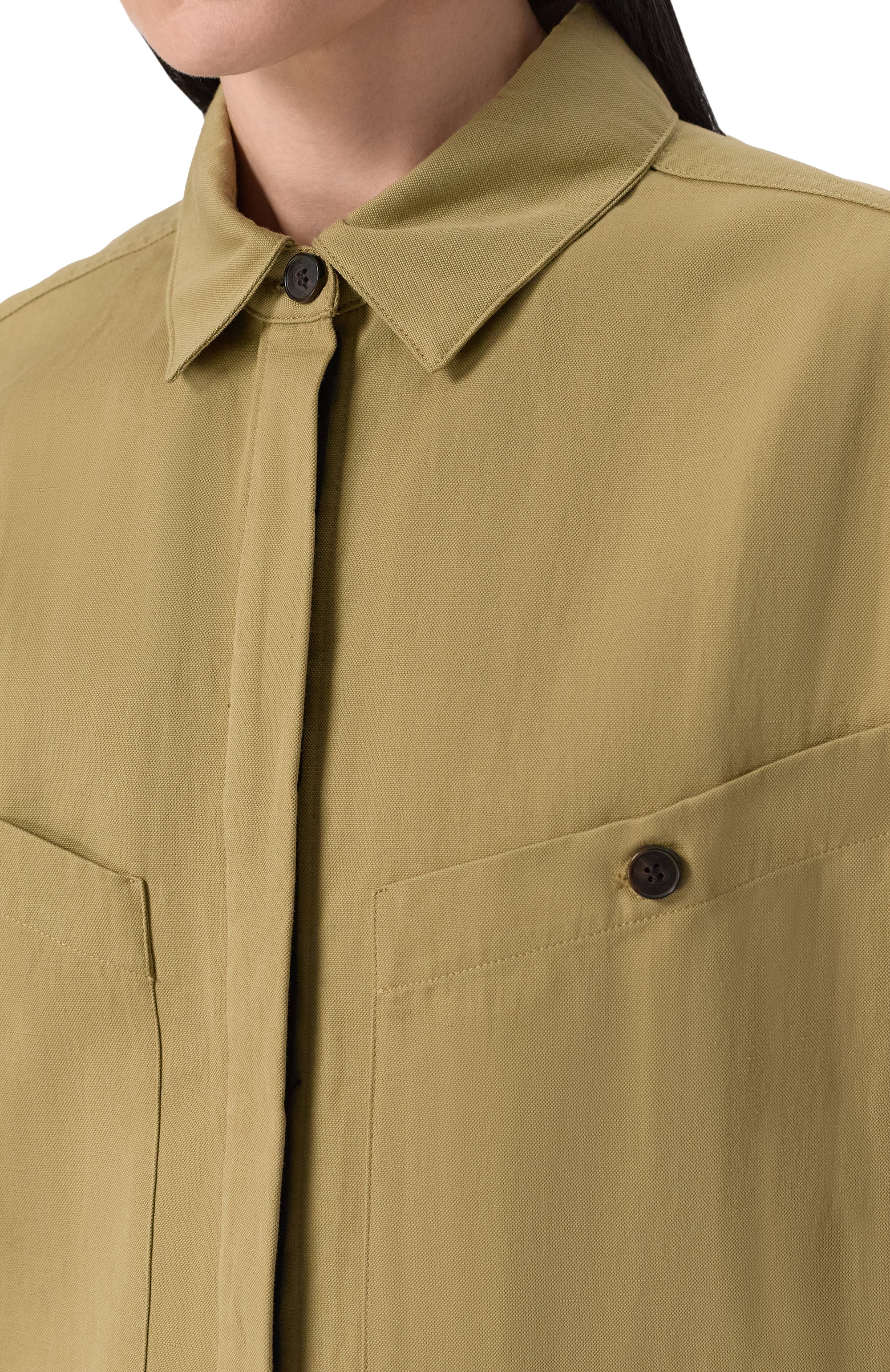 Рубашка из хлопка и льна IRO, арт. WP18N0LANI, фото 5