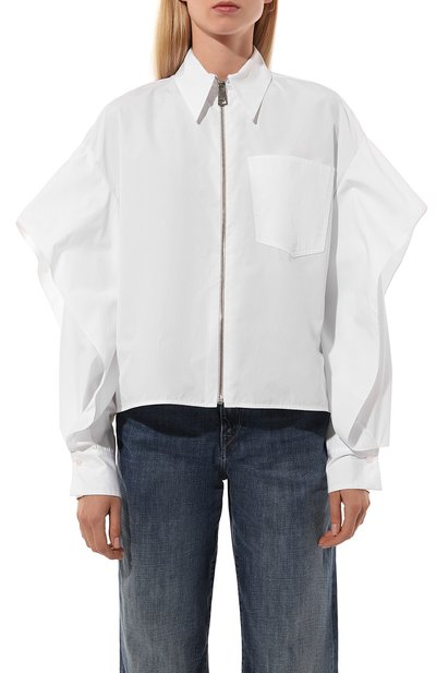 Хлопковая блузка DEL CORE, арт. BM0107/2T0781, фото 3