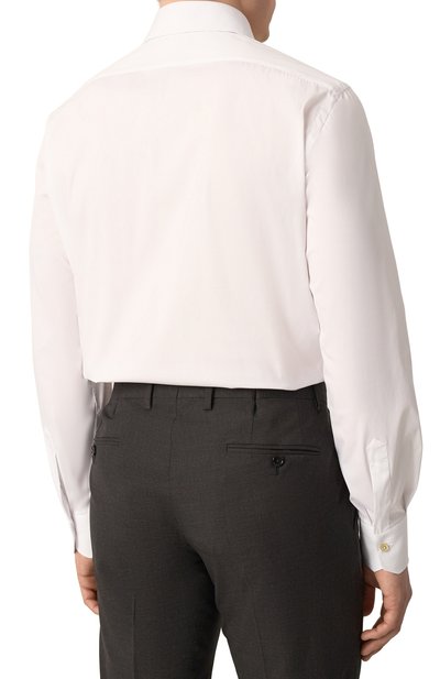 Хлопковая сорочка KITON, арт. UCIH0920901, фото 4