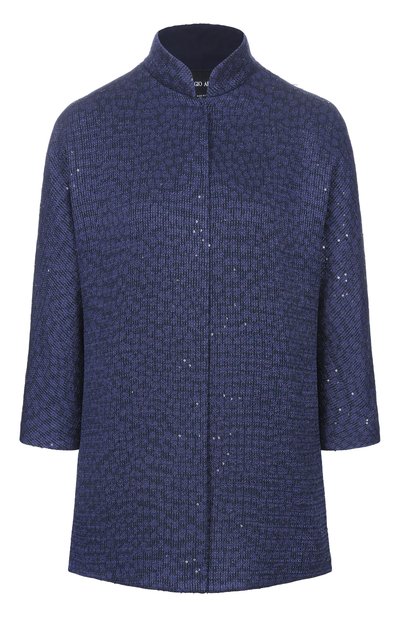 Женский жакет с отделкой пайетками GIORGIO ARMANI, арт. GW002950/TE20159
