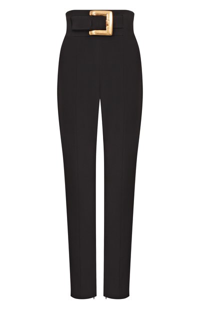 Женские брюки из вискозы BALMAIN, арт. GF1PL024/JL05