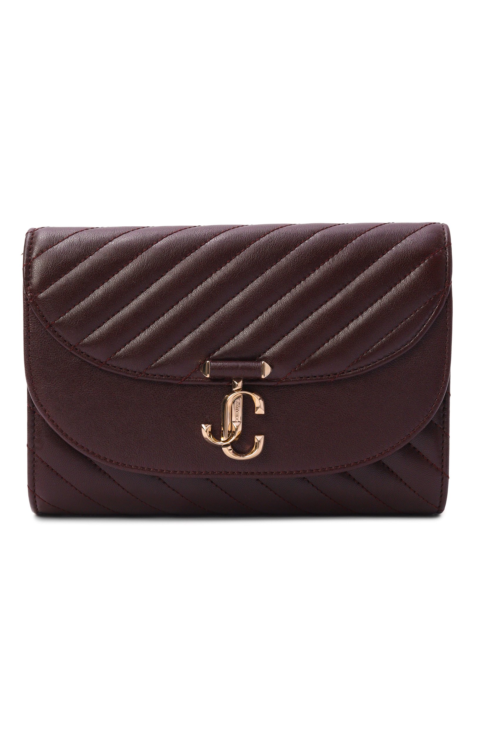 Клатч curve JIMMY CHOO бордового цвета по цене 123000 руб., арт. AVNCURCLUHBU, фото 1 Клатч curve JIMMY CHOO, арт. AVNCURCLUHBU, фото 1